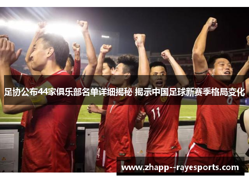 足协公布44家俱乐部名单详细揭秘 揭示中国足球新赛季格局变化 足协公布44家俱乐部名单详细揭秘 揭示中国足球新赛季格局变化